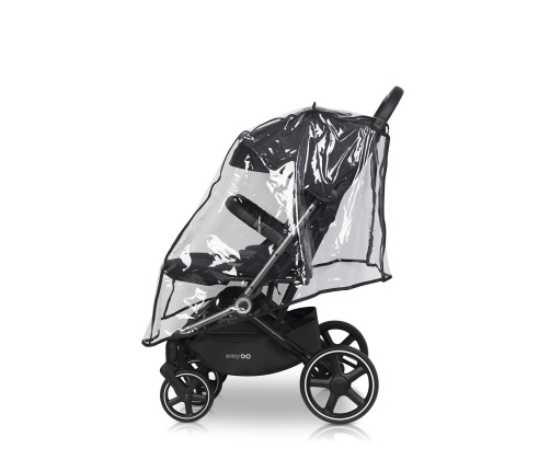 EasyGo Echo Ebony Black Dvīņu rati