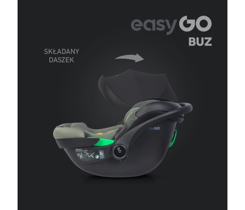 EasyGo Buz Greener Bērnu autosēdeklis 0-13 kg