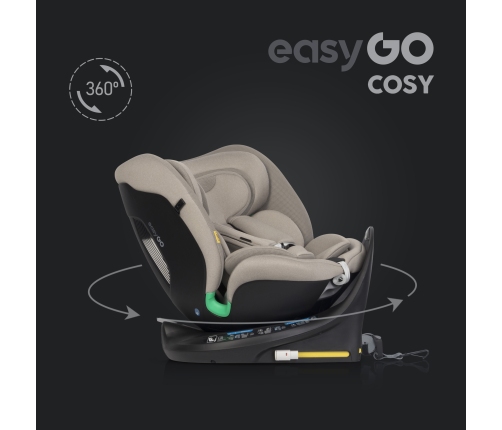 EasyGo Cosy Taupe Bērnu autosēdeklis 0-36 kg
