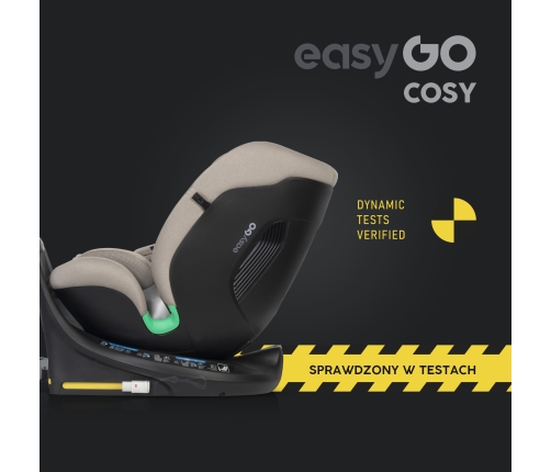 EasyGo Cosy Taupe Bērnu autosēdeklis 0-36 kg