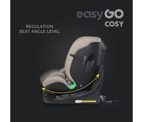 EasyGo Cosy Taupe Bērnu autosēdeklis 0-36 kg