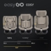 EasyGo Cosy Taupe Bērnu autosēdeklis 0-36 kg