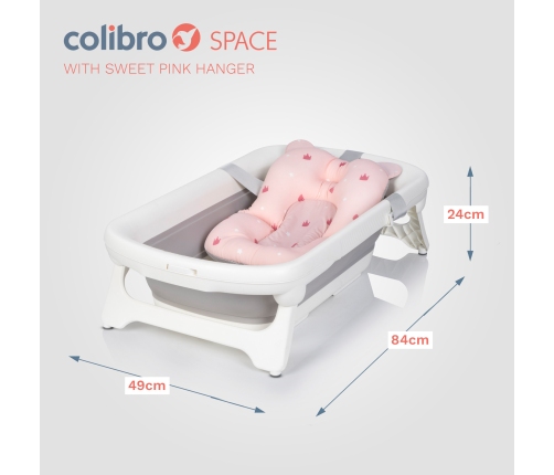 Wanienka dziecięca Colibro Space Sweet Pink