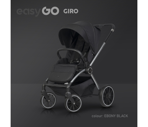 EasyGo Giro Ebony Black Детская коляска 2in1