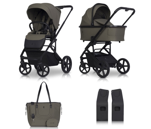 Cavoe Moi XL Moss Bērnu rati 2in1