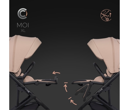 Cavoe Moi XL Macaroon Детская коляска 2 в 1