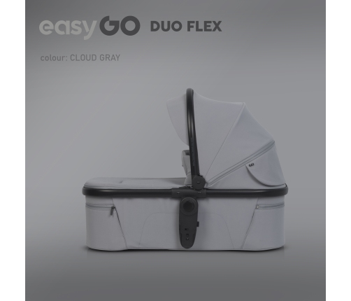 Люлька для колясок EasyGo Duoflex Cloudy Gray