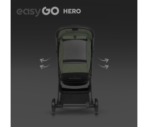 Easygo Hero Jungle Green Pastaigu rati