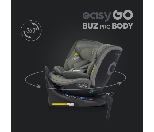 EasyGo Buz Pro 0-13 кг и EasyGo Buz Pro Body 0-36 кг Greener Детское автокресло 2в1