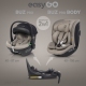 EasyGo Buz Pro 0-13 kg un EasyGo Buz Pro Body 0-36 kg Taupe Bērnu autosēdeklis 2in1
