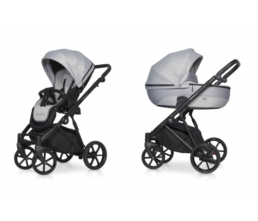Riko Nano Pro GreyFox Bērnu rati 2 in 1