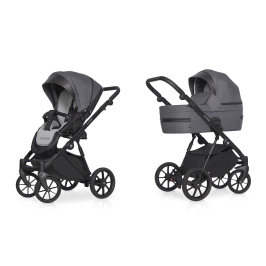 Riko Ultima Anthracite Bērnu rati 2in1