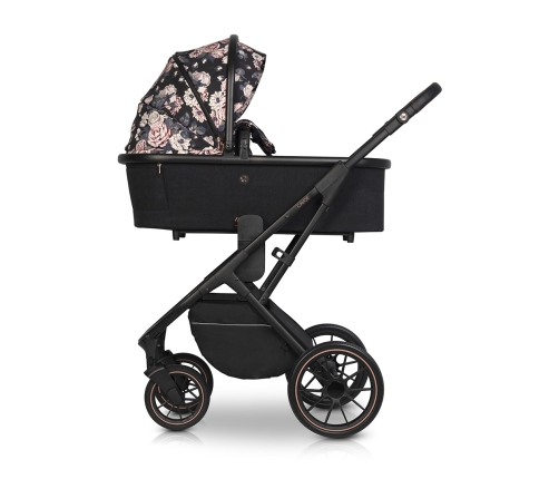 Gondola wysoka do wózka dziecięcego Cavoe Axo Style La Rose