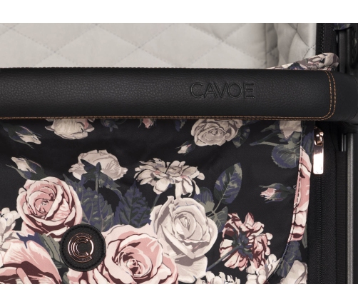 Gondola wysoka do wózka dziecięcego Cavoe Axo Style La Rose