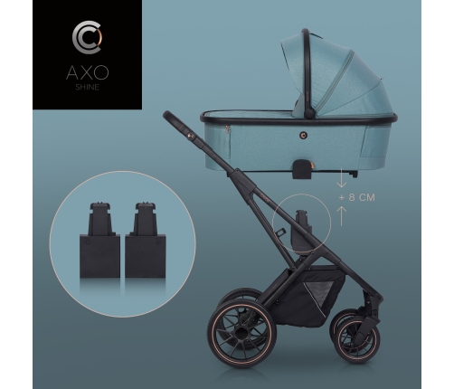 Cavoe Axo Shine Boho Green Прогулочная коляска