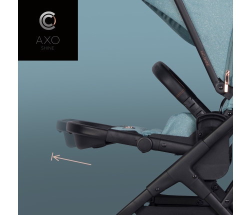 Cavoe Axo Shine Boho Green Прогулочная коляска