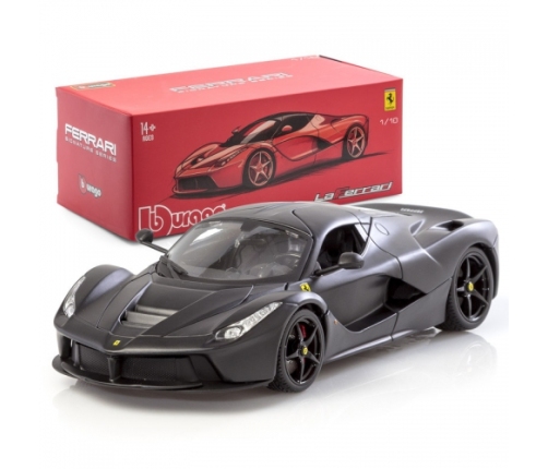 Bburago - 1:18 Laferrari Matt Black / from Assort