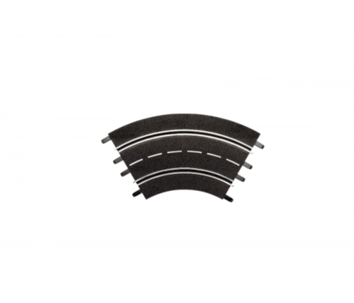 Carrera - 1:24 3 Pcs In Box Flat Curve 1/60