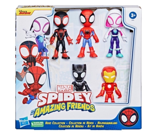 Hasbro - Marvel Spidey And His Amazing Friends Hero Collection Pack