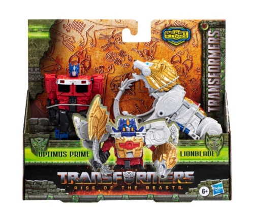 Hasbro - Transformers Rise Of The Beasts Beast Alliance Optimus Prime And Lionblade / from Assort