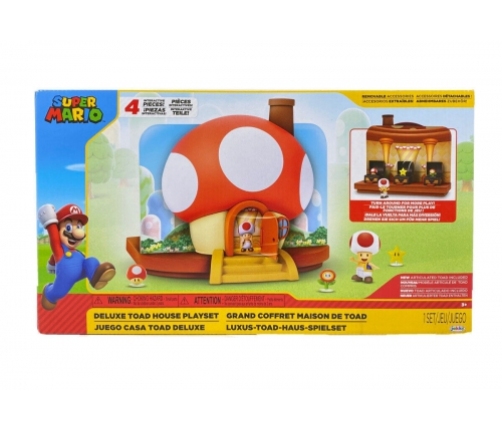 Jakks Pacific - Nintendo Super Mario Deluxe Toad House