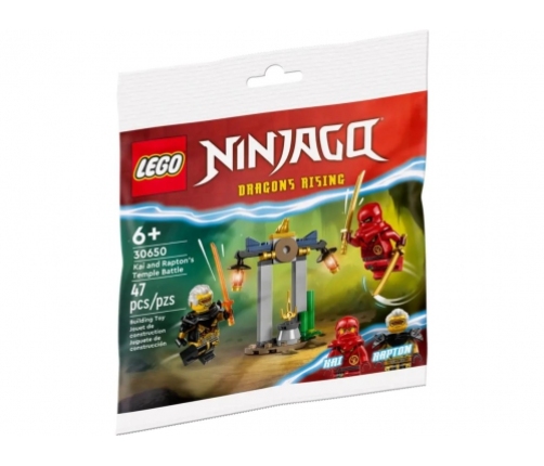 Lego 30650 - Ninjago Kai And Rapton Temple Battle
