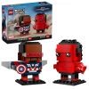 Lego 40668 - BrickHeadz Captain America And Red Hulk Lego 40668 - BrickHeadz Captain America And Red Hulk