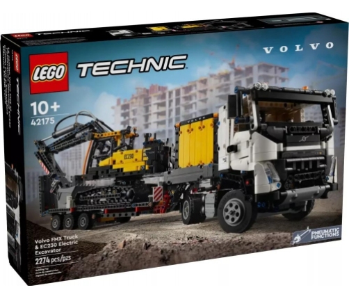 Lego 42175 - Volvo FMX Truck & EC230 Electric Excavator