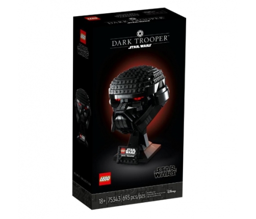 Lego 75343 - Star Wars Dark Trooper Helmet
