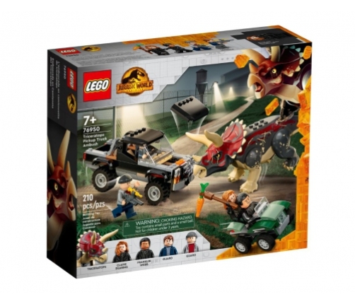 Lego 76950 - Jurassic World Triceratops Pickup Truck Ambush