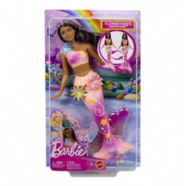 Mattel - Barbie Fantasy Barbie Flower Magic Mermaid Brunette / from Assort Mattel - Barbie Fantasy Barbie Flower Magic Mermaid Brunette / from Assort