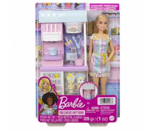 Mattel - Barbie Ice Cream Shop Playset