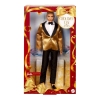Mattel - Barbie Signature 2025 Holiday Blonde Ken Doll Wearing Full Suit With Golden Jacket