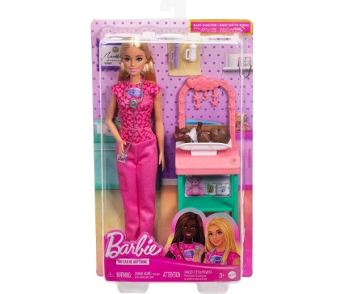 Mattel - Barbie You Can Be Anything Pediatrician with Blonde Hair / from Assort