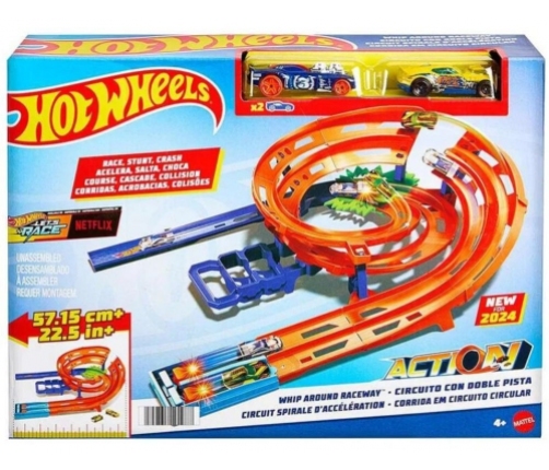 Mattel - Hot Wheels Action Whip Around Raceway