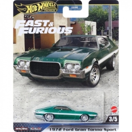 Mattel - Hot Wheels Premium Fast And Furious 1972 Ford Gran Torino Sport / from Assort Mattel - Hot Wheels Premium Fast And Furious 1972 Ford Gran Torino Sport / from Assort