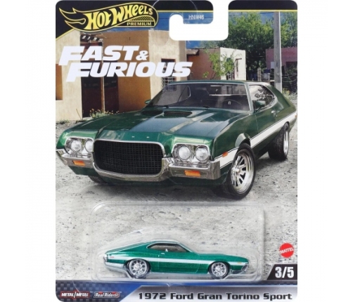 Mattel - Hot Wheels Premium Fast And Furious 1972 Ford Gran Torino Sport / from Assort