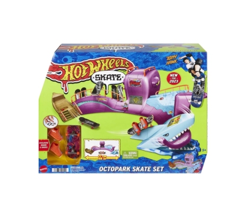 Mattel - Hot Wheels Skate Octopus Skatepark Set