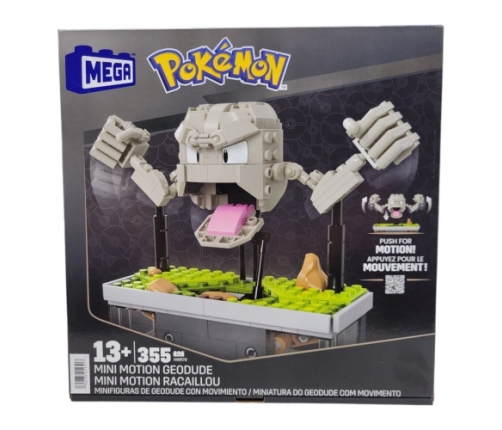 Mattel - Mega Pokemon Mini Motion Geodude Building Set