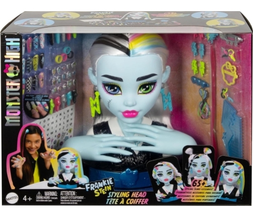 Mattel - Monster High Frankie Stein Doll Head For Hair Styling