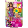 Mattel - Pup Adoption Barbie Doll & Puppies