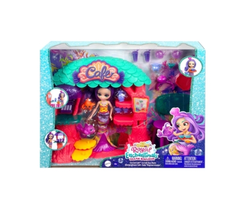 Mattel - Royal Enchantimals Sea Cave Cafe