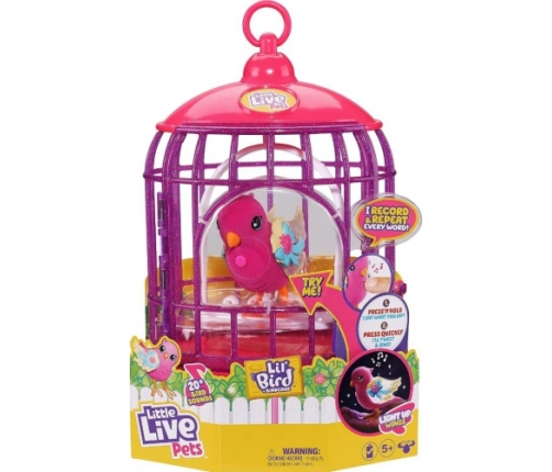 Moose - Little Live Pets Lil Bird Bird & Cage Tiara Twinkles