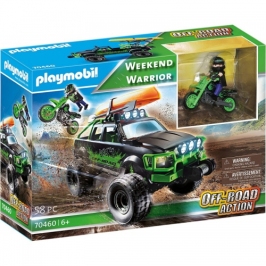 Playmobil 70460 - Off-Road Action Weekend Warrior Building Set