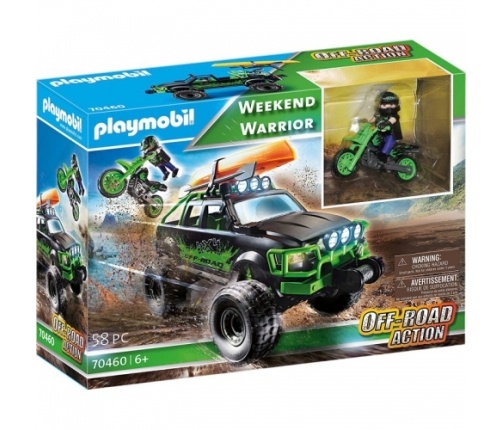 Playmobil 70460 - Off-Road Action Weekend Warrior Building Set