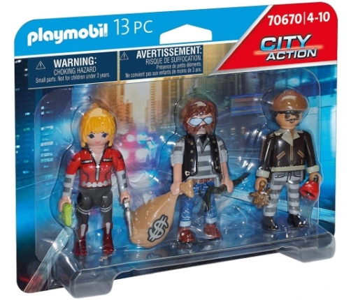 Playmobil 70670 - City Action Thief Figure
