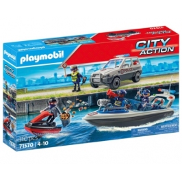 Playmobil 71570 - City Action Police Chase on the Water