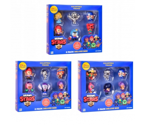PMI - Brawl Stars Line Friends 8 Pack Deluxe Box Assortment
