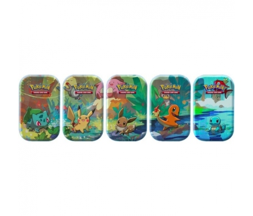 Pokemon - TCG Kanto Friends Mini Tin One Random Selection From Assortment (French)