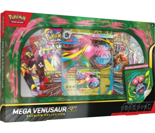 Pokemon - TCG Mega Evolution Mega Venusaur Ex Premium Collection